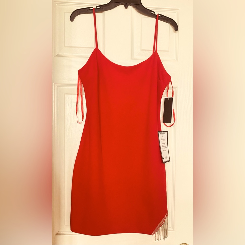 🌺CITY STUDiO RED MINI DRESS BRAND NEW🌺